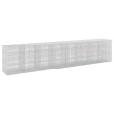 vidaXL Gabion med 3,5 mm wire og 5x2,5 cm nett 750x100x150 cm