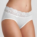 Sloggi Truser Romance Midi Hvit 38 Dame