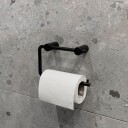 Habo 1368 Toalettpapirholder Børstet Stål