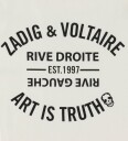Zadig & Voltaire T skjorte   Off White m. Trykk   Zadig & Voltaire   16 år (176)   T skjorte   Hvit