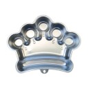 Kakeform Krone i Aluminium 26x20cm 