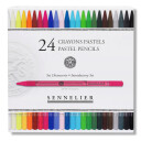 Sennelier Pastellblyanter 24‑sett