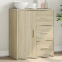  Skjenk sonoma eik 60x31x70 cm konstruert tre