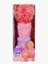 Barbie Petal Pop Scented Fashion Doll With Rose Dress Reveal Accessories Like Bunny & More Pink One Size