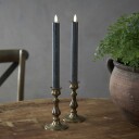STAR TRADING 062-97 FLAMME LED MIDDAGSLYS 2 STK SVART 062-97