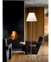 Luceplan - Costanza Gulvlampe Alu/Concrete Grey