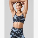 Casall Sleek Strappy Sports Bra Blaze Blue L