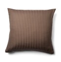 Borg Living Putetrekk 60x63 cm 100% bomullssateng Brunt ensfarget