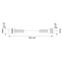 Fima Dusjslange Spillo Up/zeta F2021cr