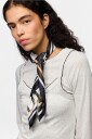 pieces - Skjerf Pcamanda Square Scarf D2d Fsy Bc - Brun