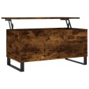  Salongbord røkt eik 90x44,5x45 cm konstruert tre 8721012112964