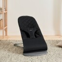 BabyBjörn Bliss Vippestol Vevet Klassisk Quilt Svart