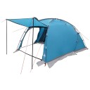 vidaXL telt Blå 361 x 235 x 152 cm 185T Polyester med PU Belegg
