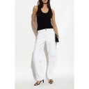 Matteau Dame Jeans Hvit S,