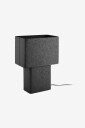 Leitmotiv   Bordlampe Boaz Recto   Svart