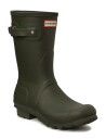Hunter Womens Original Short Boot Khaki green 38