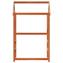 Tak for barneseng voksbrun 98x70x176,5 cm heltre furu