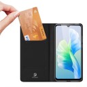 Dux Ducis Skin Pro Holster Case Flip Cover Vivo V23e Black