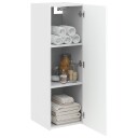  Vegghengt Badskap Hvit 33 x 34,5 x 100 cm Konstruert tre
