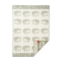 Klippan Yllefabrik Hedgehog barnepledd 65 x 90 cm Grønn