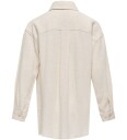 kids ONLY Moonbeam Siesta L/S Lin Blend Ovs Skjorte Pnt 158