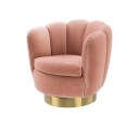 Eichholtz Mirage Swivel fåtölj nude