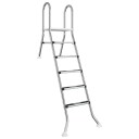 vidaXL Bassengstige for delvis nedgravde bassenger 222 x 128 cm