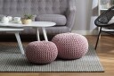 Conrad Puff 40 cm   Rosa