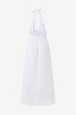 Gina Tricot   Maxikjole Halterneck   Hvit