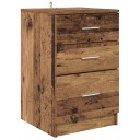  Nattbordskap Gammelt tre 40 x 40 x 63 cm Konstruert tre