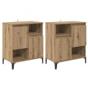  Skap 2 pcs Artisan Eik 60 x 35 x 70 cm Konstruert tre