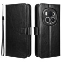 Honor Magic6 Pro Lommebok-deksel med Magnetisk Lukning Svart