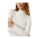 Pepe Jeans Dame Strikkevarer Hvit L
