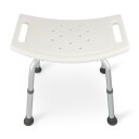 ARmedical BrusebÃ¦nk â Justerbar 39â49 cm, 1,9 kg, Max 110 kg - Hvid