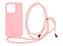 Mobile Origin Lanyard Case - pink - iPhone 14 Pro