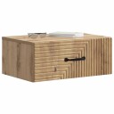  Vegghengt Nattbord Artisan eik 49 x 34,5 x 20 cm Konstruert tre