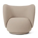 Ferm Living Rico Lounge Lenestol Grain   Cashmere