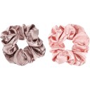 Mineas Scrunchie satin 2 pcs Dusty lilac/Rose