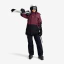 RevolutionRace AccXel 2L Ski Jacket Dame Mauve Wine/Black Størrelse:L   Skalljakke Turjakke & Vindjakke