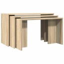  Stablebord 3 stk sonoma eik konstruert tre 8721158574145