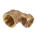 Kompresjons vinkel m/muffe 12 mm x 3/8"