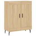  Skjenk sonoma eik 69,5x34x90 cm konstruert tre