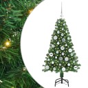  Kunstig juletre med 150 LED grønn 120 cm PVC og Stål og Plast