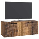  Vegghengt TV skap Gammelt tre 78,5 x 31 x 30 cm Konstruert tre