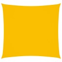 vidaXL Solseil oxfordstoff firkantet 3,6x3,6 m gul