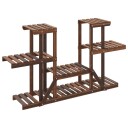 vidaXL Blomsterstativ 110x25x73 cm heltre gran