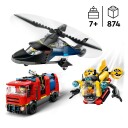 LEGO City 60462 Pakke med helikopter brannbil og ubåt