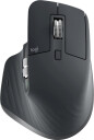 Logitech MX Master 3S Performance Wireless Mouse Graphite Ergonomisk mus Laser 7 Svart