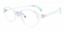 Eo Kids Barnebriller Bisbee fra eo Selection Transparet Plast oval Small