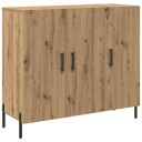  Sideboard Artisan Eik 90x34x80 cm Lagd av tre